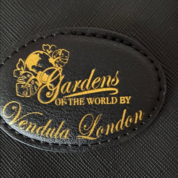 Vendula of London Elegant Black Floral Crossbody Bag - Picture 2 of 14